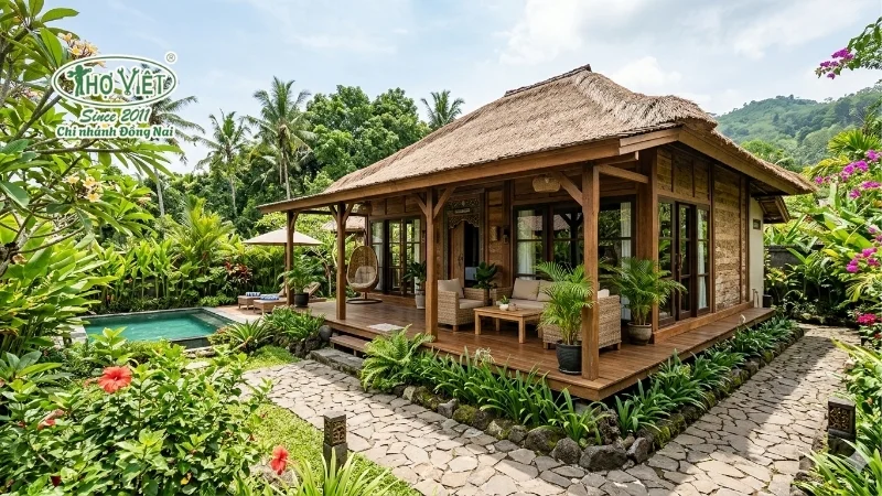 mẫu nhà bungalow đẹp giá rẻ không gian chill