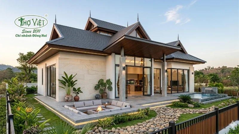 50+ mẫu nhà cấp 4 mái Thái 3 phòng ngủ đẹp 6 mẫu nhà cấp 4 mái thái 3 phòng ngủ đẹp
