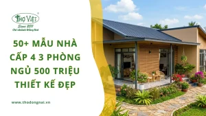 50+ mẫu nhà cấp 4 3 phòng ngủ 500 triệu thiết kế đẹp