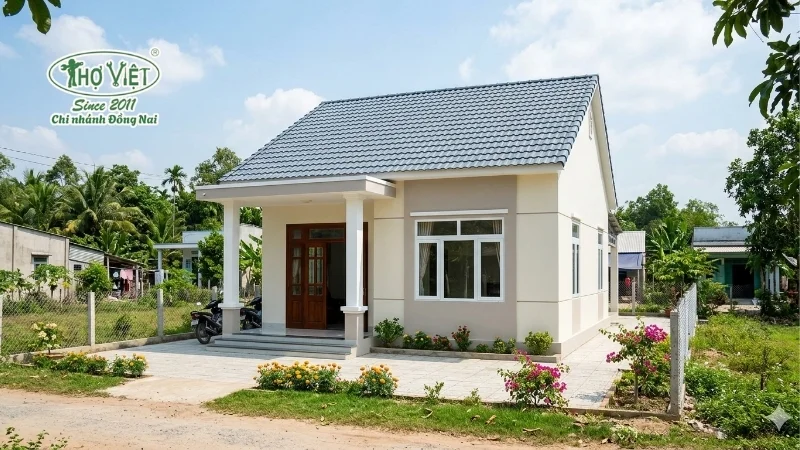 mẫu nhà cấp 4 giá 350 triệu đáng xây