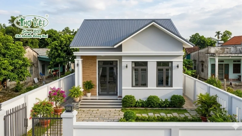 mẫu nhà cấp 4 giá 350 triệu đáng xây