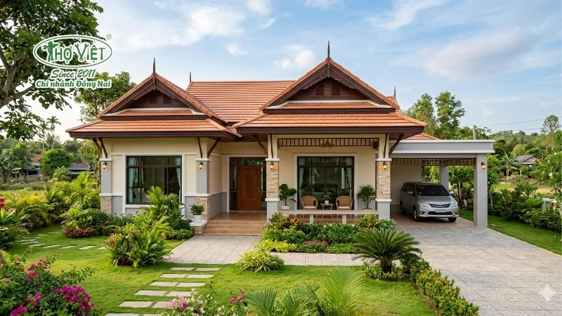 50+ mẫu nhà cấp 4 mái Thái 3 phòng ngủ đẹp 8 mẫu nhà cấp 4 mái thái 3 phòng ngủ đẹp