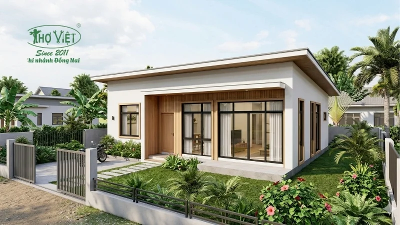 mẫu nhà cấp 4 3 phòng ngủ 500 triệu