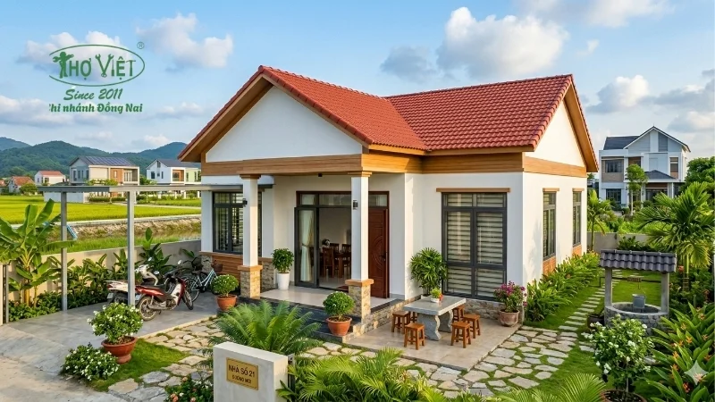 mẫu nhà cấp 4 3 phòng ngủ 500 triệu