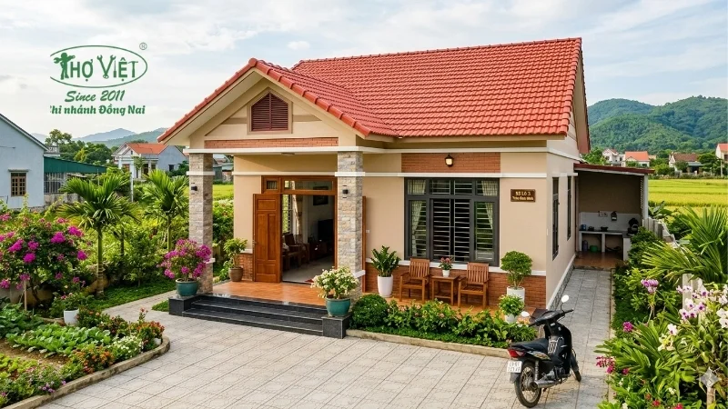 mẫu nhà cấp 4 3 phòng ngủ 500 triệu