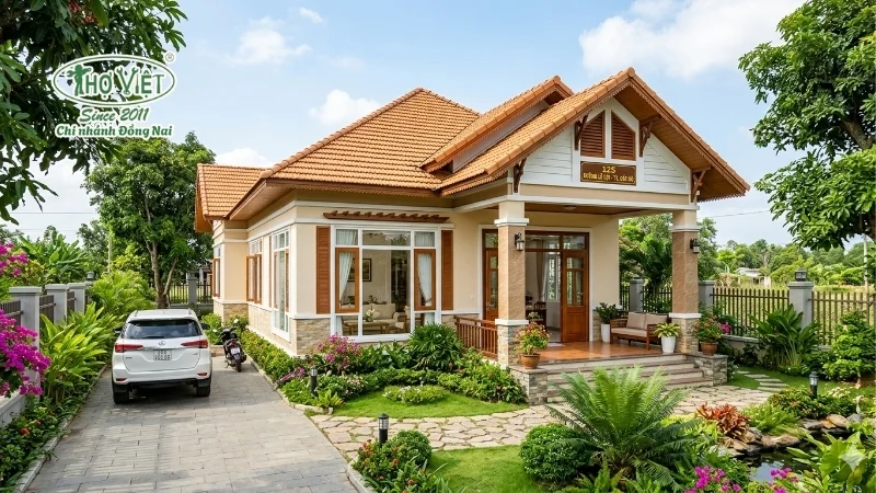 50+ mẫu nhà cấp 4 mái Thái 3 phòng ngủ đẹp 11 mẫu nhà cấp 4 mái thái 3 phòng ngủ đẹp