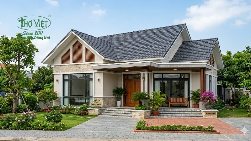 mẫu nhà cấp 4 ngang 8m đẹp được ưa chuộng