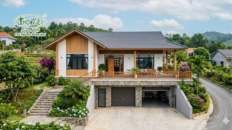 50+ mẫu nhà cấp 4 có tầng hầm đẹp mê ly 4 mẫu nhà cấp 4 có tầng hầm đẹp tiện nghi