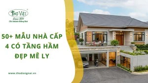 50+ mẫu nhà cấp 4 có tầng hầm đẹp mê ly