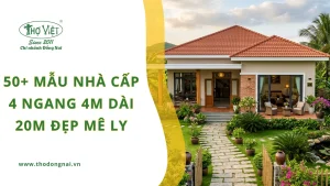 50+ mẫu nhà cấp 4 ngang 4m dài 20m đẹp mê ly