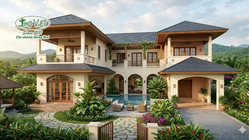 mẫu nhà Châu Âu đẹp được ưa chuộng