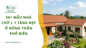 50+ mẫu nhà chữ l 1 tầng đẹp ở nông thôn phổ biến