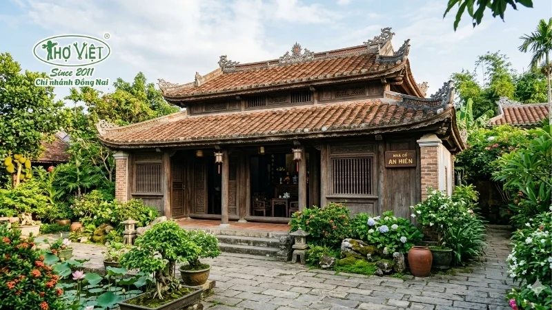 mẫu nhà cổ đẹp mang đậm nét truyền thống