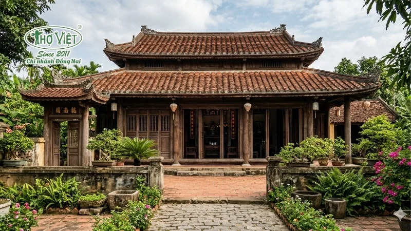 mẫu nhà cổ đẹp mang đậm nét truyền thống
