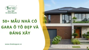 50+ mẫu nhà có gara ô tô đẹp và đáng xây