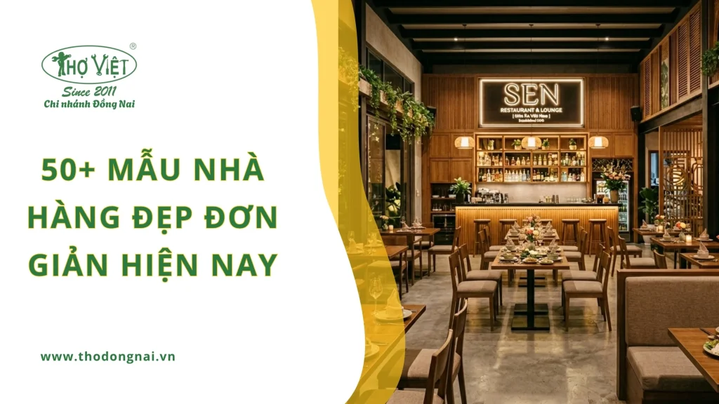 50+ mẫu nhà hàng đẹp đơn giản hiện nay 1 50+ mẫu nhà hàng đẹp đơn giản hiện nay
