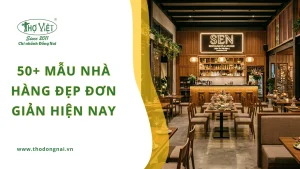 50+ mẫu nhà hàng đẹp đơn giản hiện nay