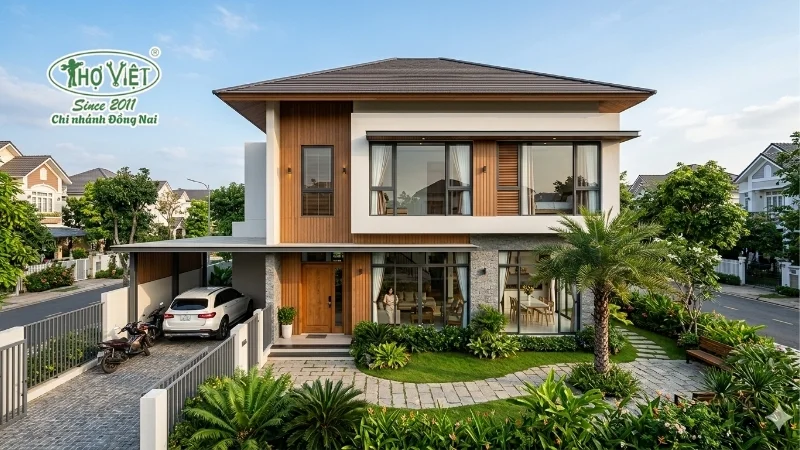 mẫu nhà không ban công đẹp khó lỗi thời