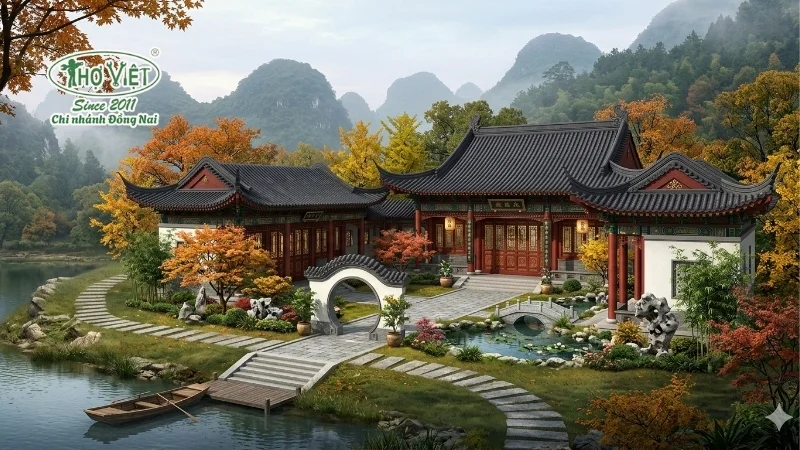 50+ mẫu nhà Trung Quốc gây sốt hiện nay 12 mẫu nhà Trung Quốc cổ điển đẹp