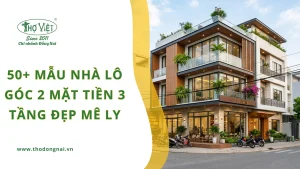 50+ mẫu nhà lô góc 2 mặt tiền 3 tầng đẹp mê ly