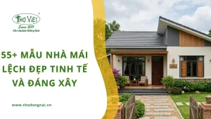 55+ mẫu nhà mái lệch đẹp tinh tế và đáng xây