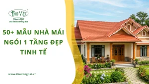 50+ mẫu nhà mái ngói 1 tầng đẹp tinh tế
