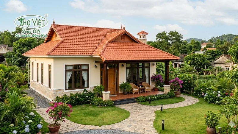 50+ mẫu nhà mái ngói 1 tầng đẹp tinh tế 9 mẫu nhà mái ngói 1 tầng đẹp sang trọng