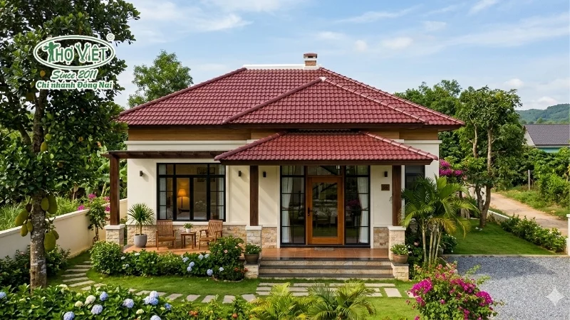50+ mẫu nhà mái ngói 1 tầng đẹp tinh tế 10 mẫu nhà mái ngói 1 tầng đẹp sang trọng