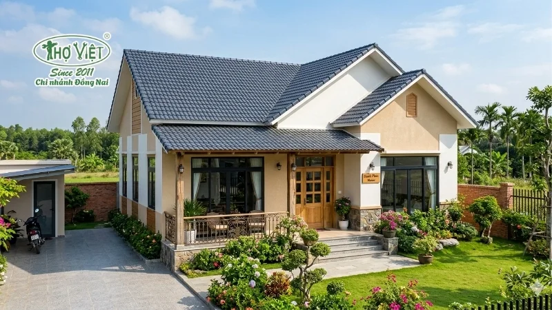 50+ mẫu nhà mái ngói 1 tầng đẹp tinh tế 11 mẫu nhà mái ngói 1 tầng đẹp sang trọng