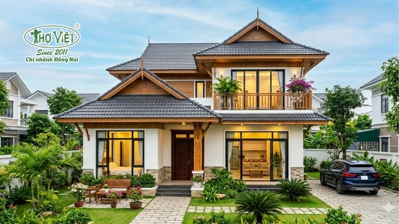 50+ mẫu nhà 2 tầng mái thái 100m2 đẹp tiện nghi 6 mẫu nhà 2 tầng mái thái 100m2 đẹp nổi bật