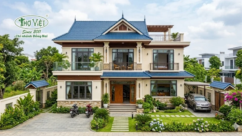50+ mẫu nhà 2 tầng mái thái 100m2 đẹp tiện nghi 9 mẫu nhà 2 tầng mái thái 100m2 đẹp nổi bật