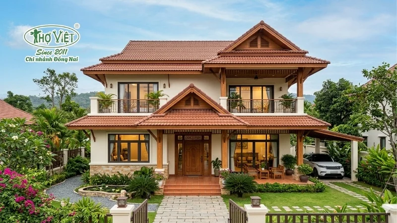 50+ mẫu nhà 2 tầng mái thái 100m2 đẹp tiện nghi 10 mẫu nhà 2 tầng mái thái 100m2 đẹp nổi bật