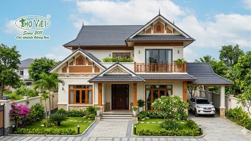 50+ mẫu nhà 2 tầng mái thái 100m2 đẹp tiện nghi 12 mẫu nhà 2 tầng mái thái 100m2 đẹp nổi bật