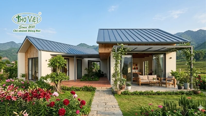 50+ mẫu nhà mái tôn đơn giản tiện nghi, xu hướng 10 mẫu nhà mái tôn đơn giản và đẹp bền