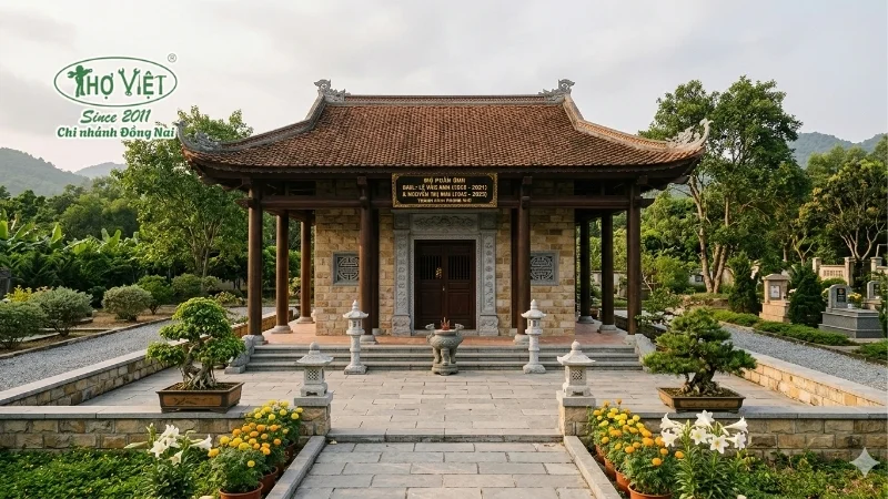 50+ mẫu nhà mồ đơn giản đẹp & trang nghiêm 9 mẫu nhà mồ đơn giản đẹp chuẩn phong thủy