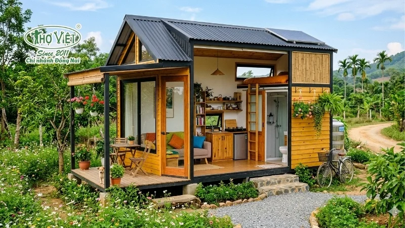 mẫu nhà 50 triệu đẹp tiết kiệm chi phí