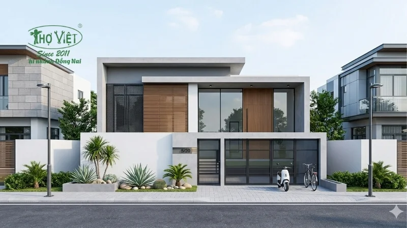 nhà ống 1 tầng đẹp 5x20 đẹp phổ biến
