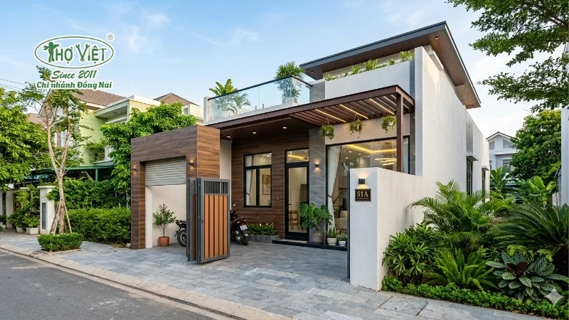 nhà ống 1 tầng 5x17m đẹp tinh tế