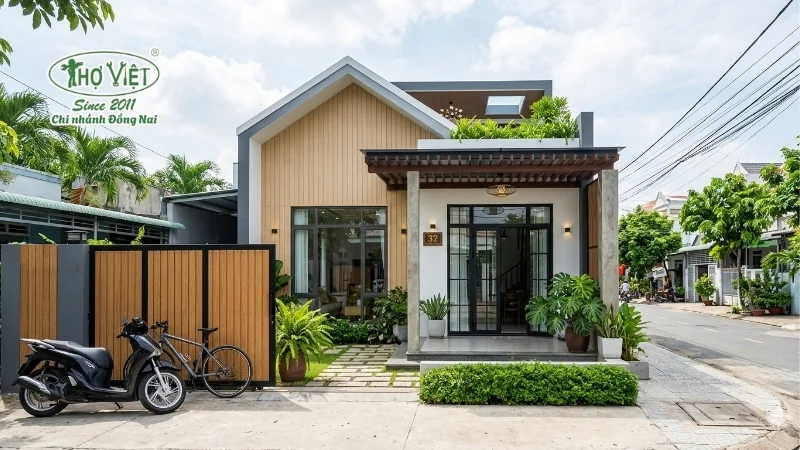 nhà ống 1 tầng 5x17m đẹp tinh tế