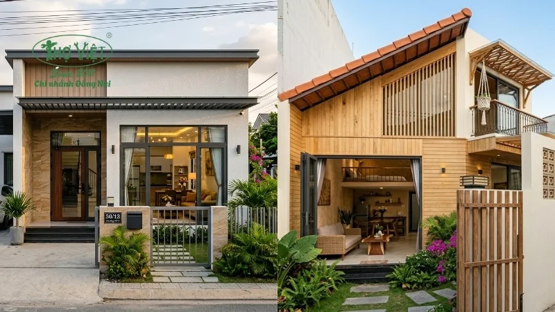 nhà ống 1 tầng đẹp 5x20 đẹp phổ biến