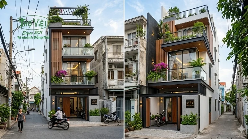 50+ mẫu nhà ống đẹp 3 tầng 4m tiện nghi đầy đủ 11 mẫu nhà ống đẹp 3 tầng 4m phổ biến