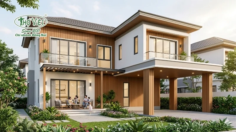 50+ các mẫu nhà ốp nhựa đẹp tinh tế 6 Phong cách hiện đại