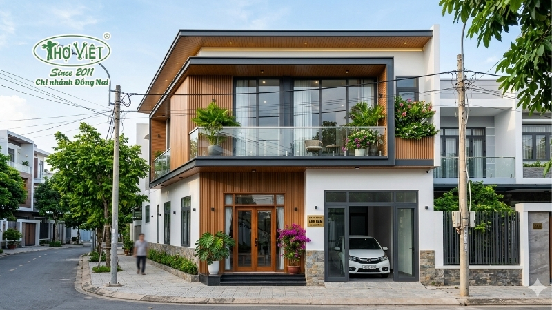50+ mẫu nhà phố 2 tầng 5x15 đẹp hiện đại 6 mẫu nhà phố 2 tầng 5x15 tiện nghi