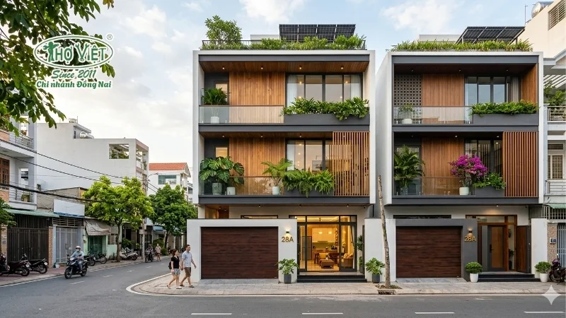mẫu nhà phố 5m đẹp tinh tế