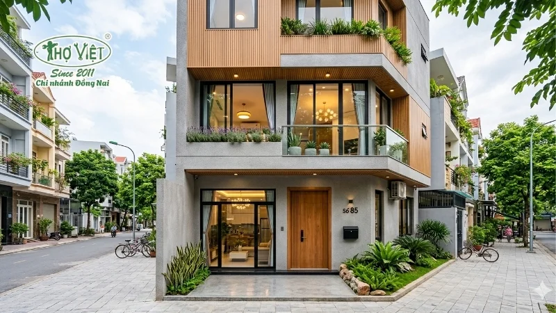 mẫu nhà phố 5m đẹp tinh tế