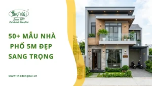 50+ mẫu nhà phố 5m đẹp sang trọng