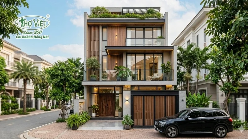 mẫu nhà phố 5m đẹp tinh tế