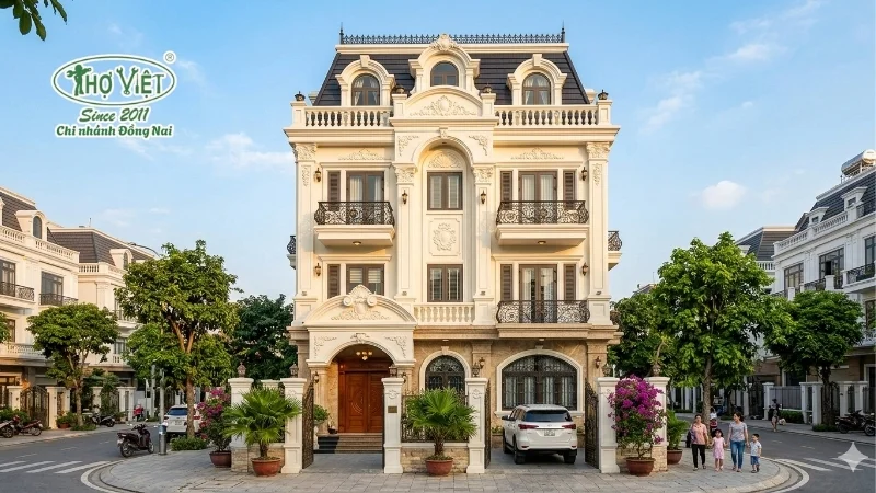 50+ mẫu nhà phố tân cổ điển 4 tầng đẹp cuốn hút 12 mẫu nhà phố tân cổ điển 4 tầng tinh tế