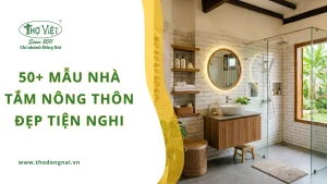 50+ mẫu nhà tắm nông thôn đẹp tiện nghi