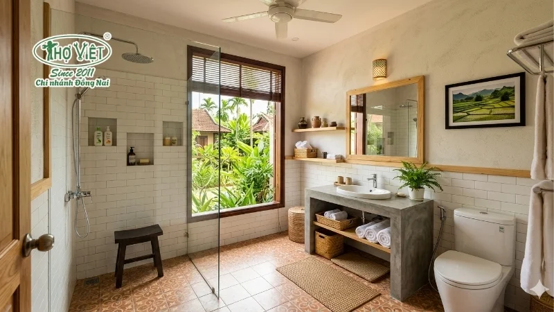 50+ mẫu nhà tắm nông thôn đẹp tiện nghi 7 mẫu nhà tắm nông thôn đẹp theo từng phong cách